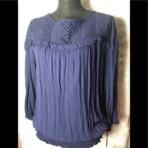 Knox Rose Tops - NWT Ribbed Rayon Blouse•Knox Rose